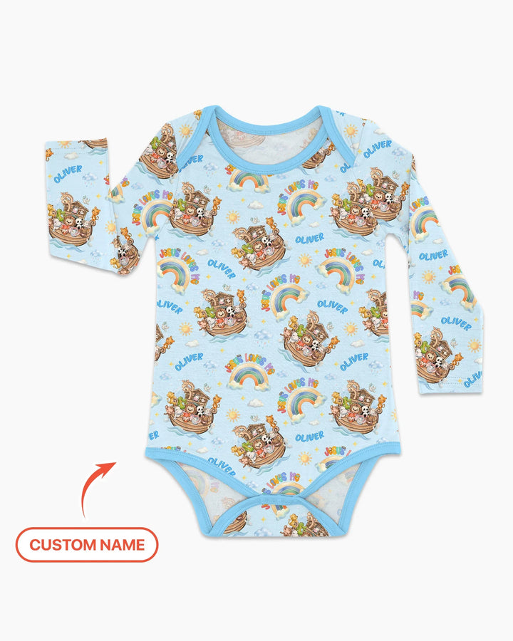 Gerippte Babykleidung mit individuellem Foto - Weich &amp; Skizzenhaft