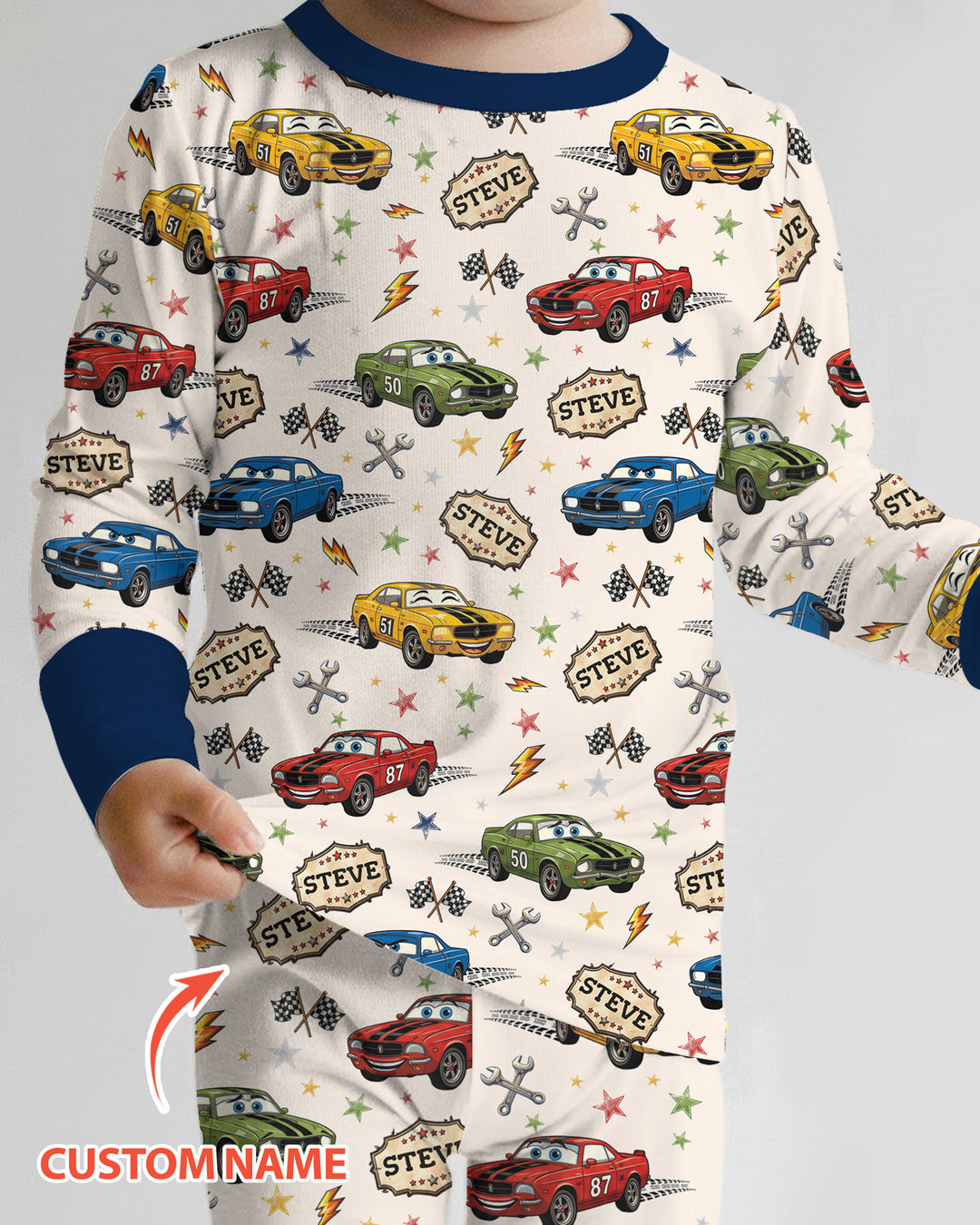 Cool Race Bamboo Two Piece Long Sleeve Pajama Set