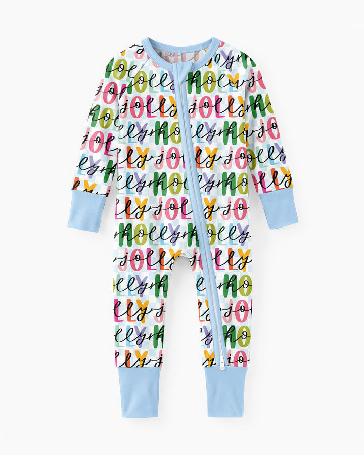 Colorful Holly Jolly Bamboo Convertible Zippy