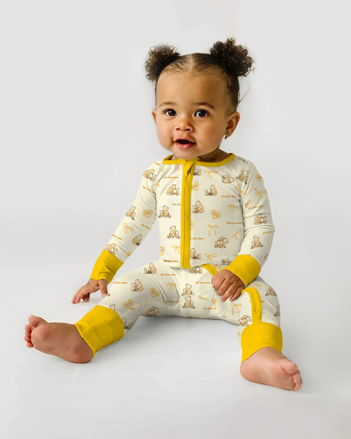 Sweat Yellow Mama Bear Convertible Zippy