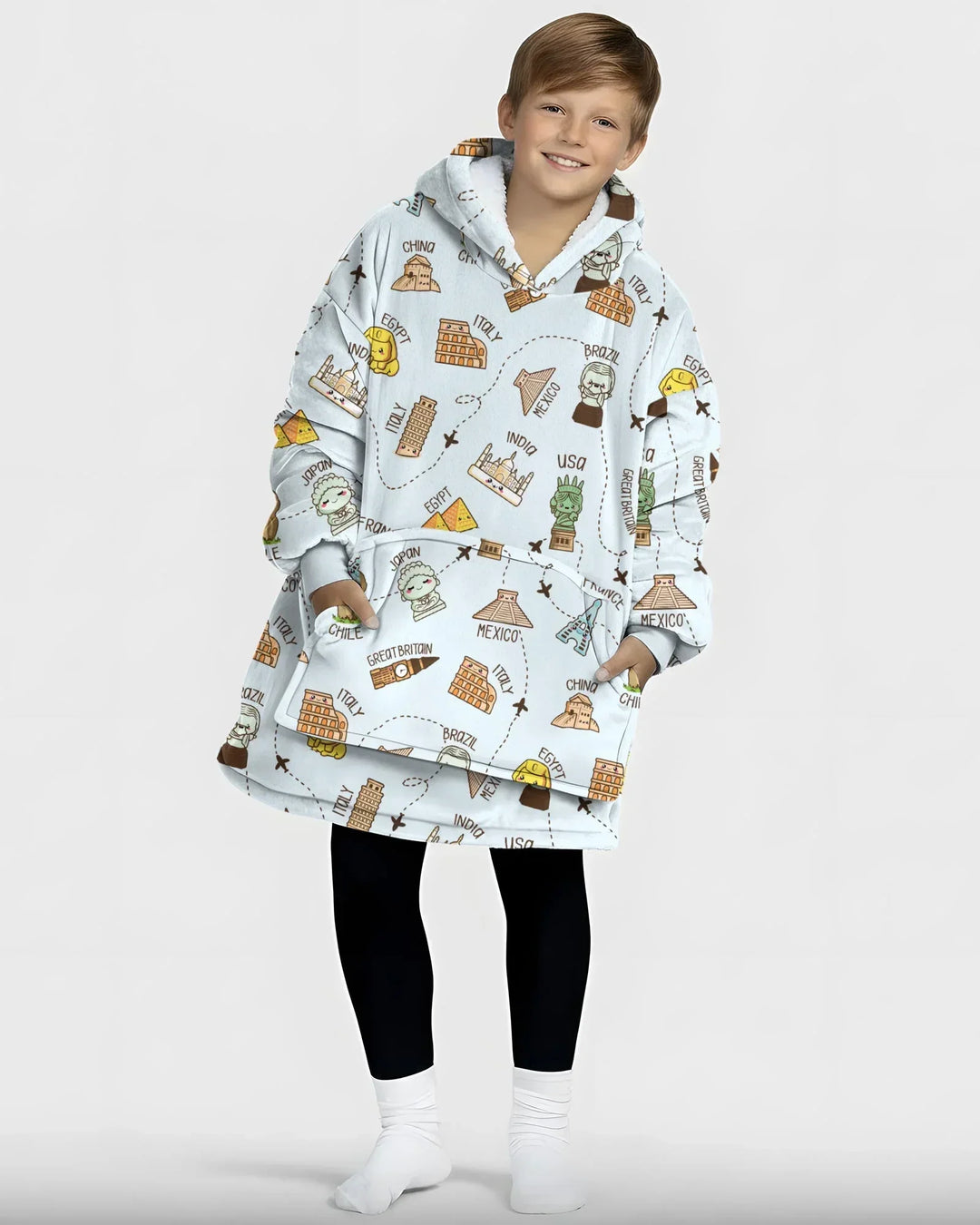 Kawaii World Tour Wearable Blanket Hoodie