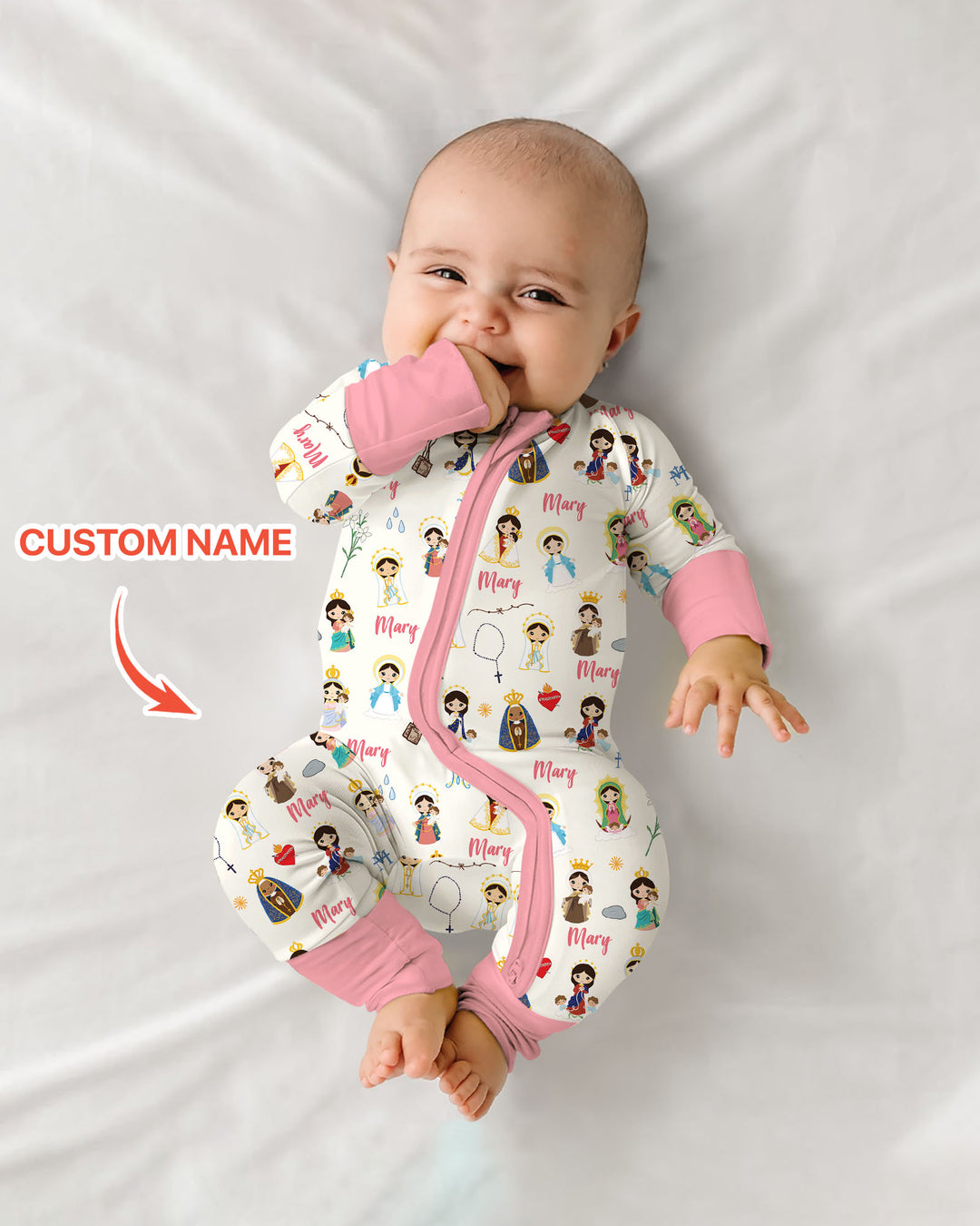 Custom Name Mother Mary Convertible Zippy