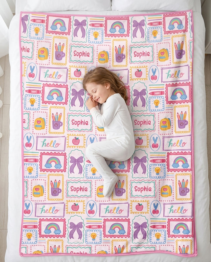 Vorlage Quilt Decke