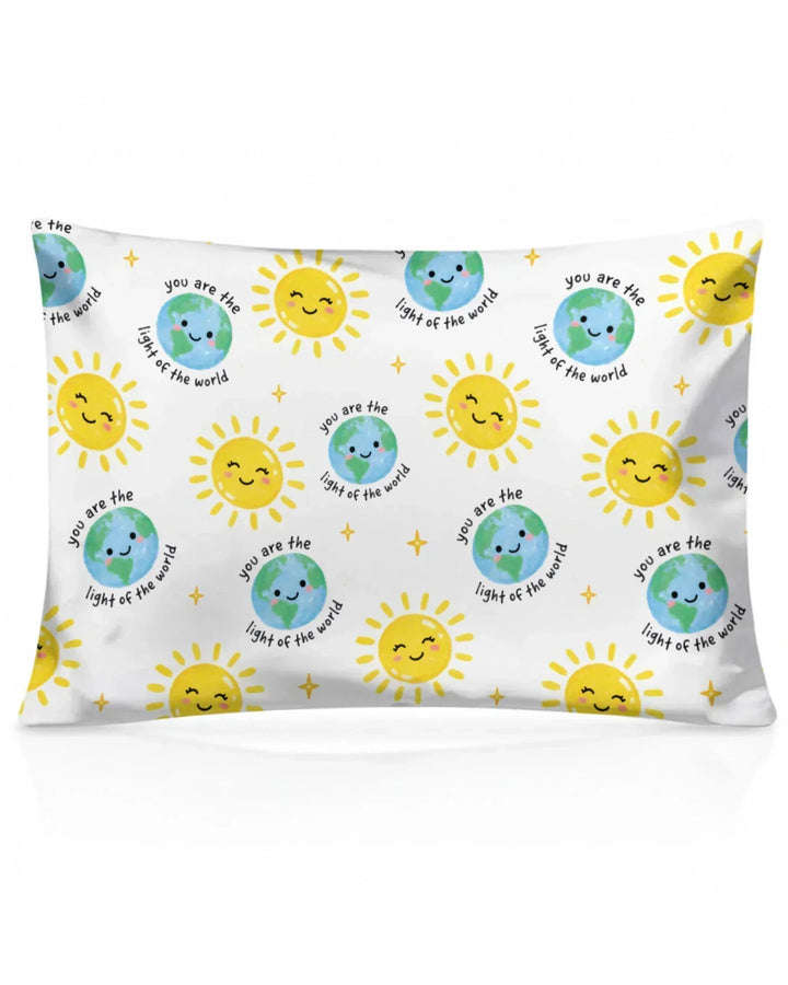 Mateo 5:14 Funda de Almohada de Bambú Luz del Mundo