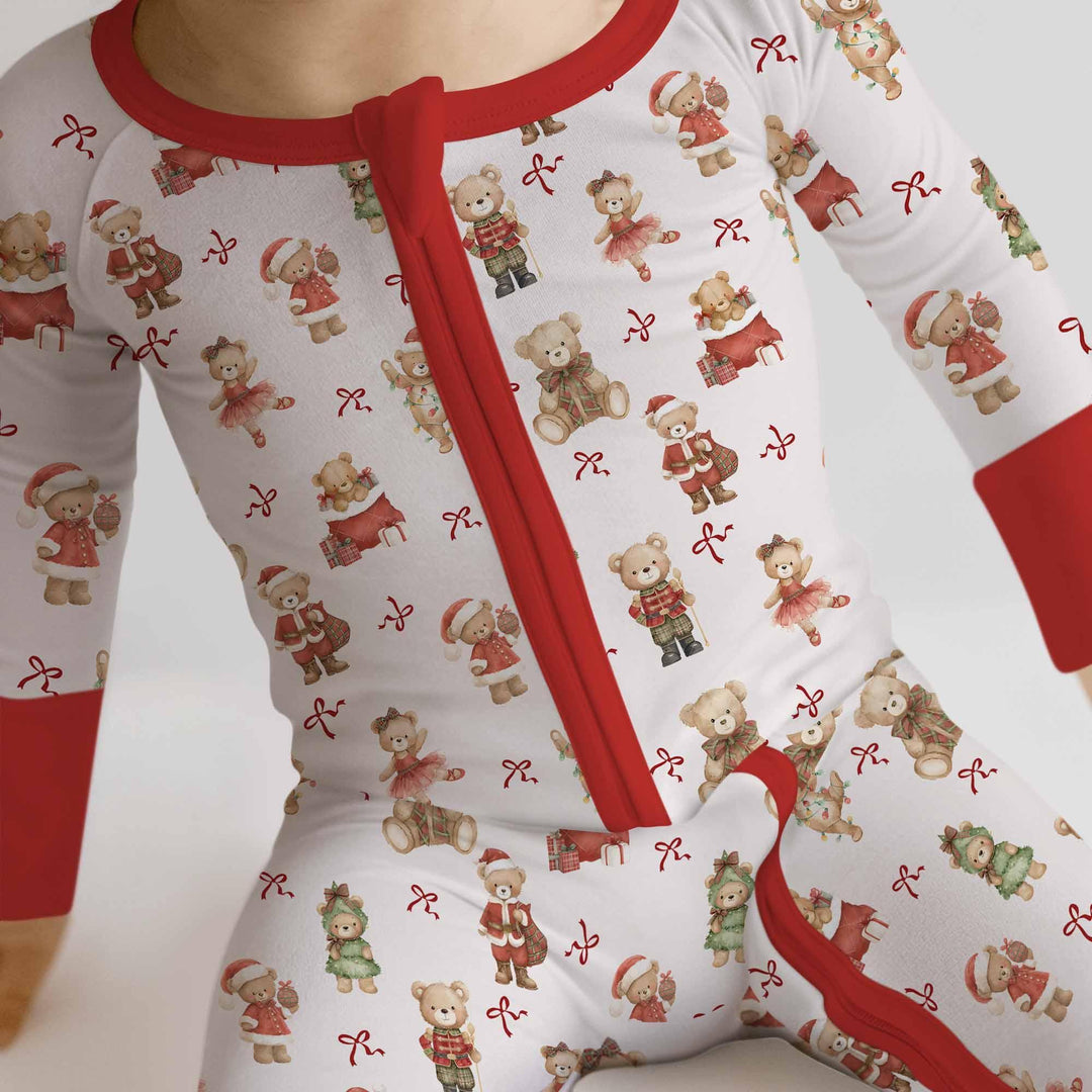 Christmas Teddy Bears Convertible Zippy