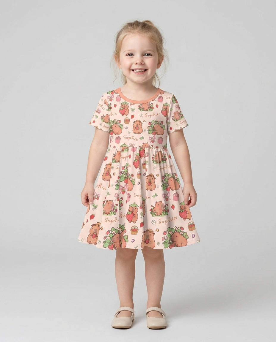 Vorlage Bambus Twirl Kleid
