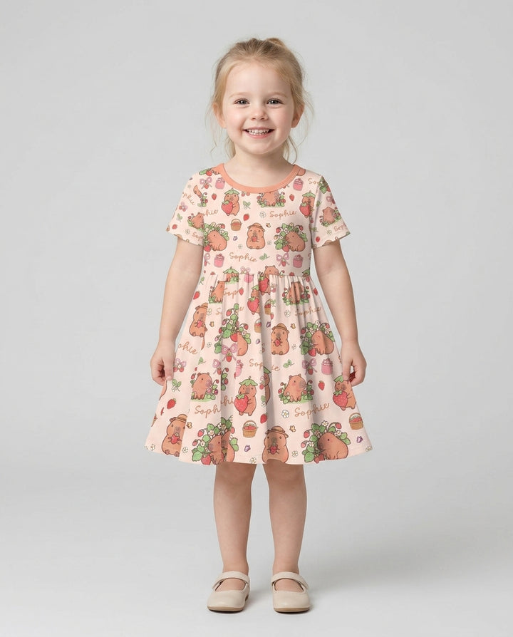 Vorlage Bambus Twirl Kleid