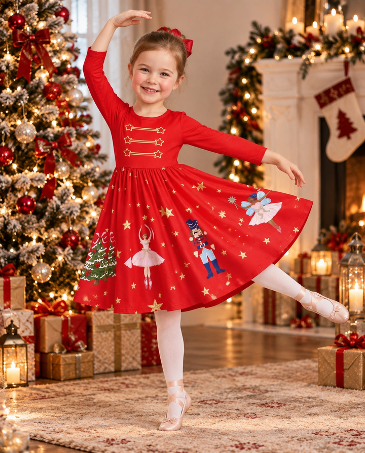 Nutcracker Starlight Bamboo Twirl Dress