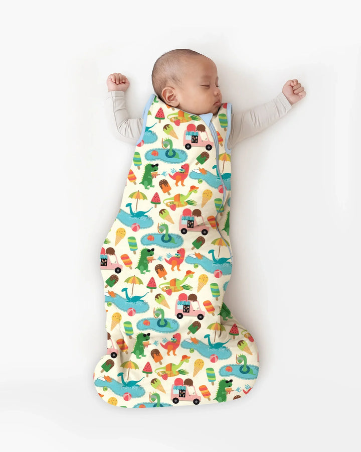 Dino Summer Splash Bamboo Sleep Bag