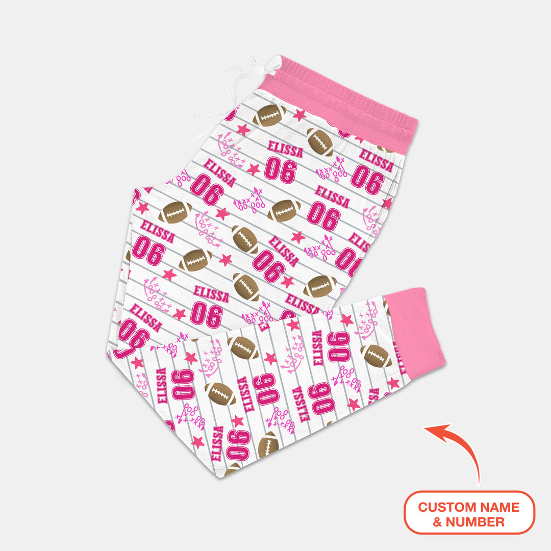 Benutzerdefiniertes Foto-Weihnachtspyjama-Set für Damen