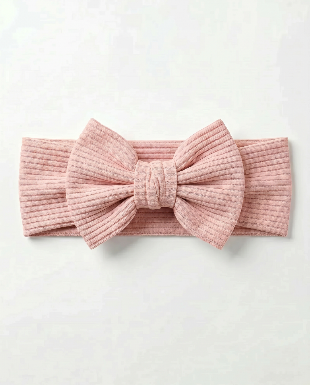 Ribbed Bamboo Luxe Bow Headband