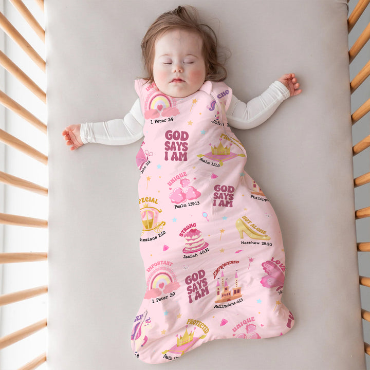 God Says I Am Girl Sleep Bag 1.0 TOG
