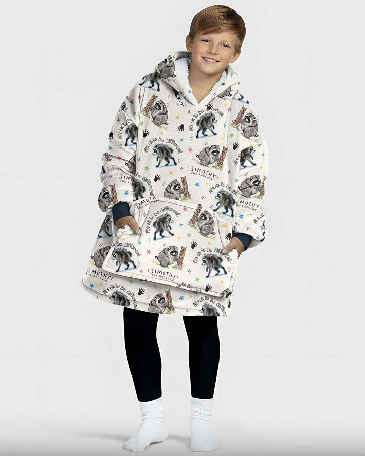It's Okay to be Jimothy Bamboo Blanket Hoodie