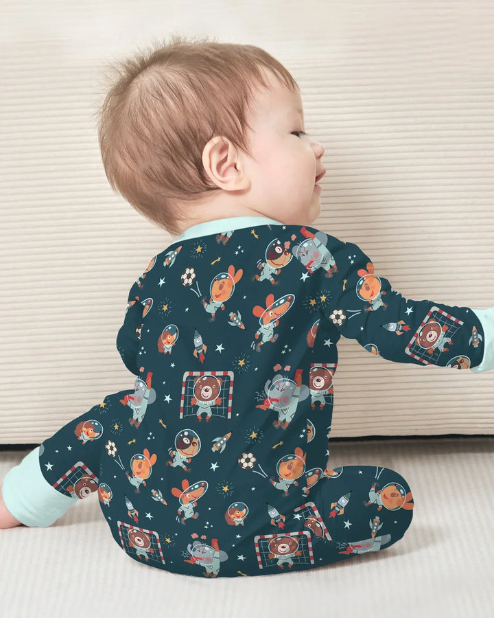 Space Soccer Bamboo Convertible Zippy