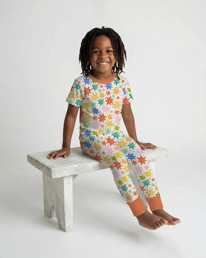 You Are Magic Bamboo Two Piece Short Sleeve Pajama Set