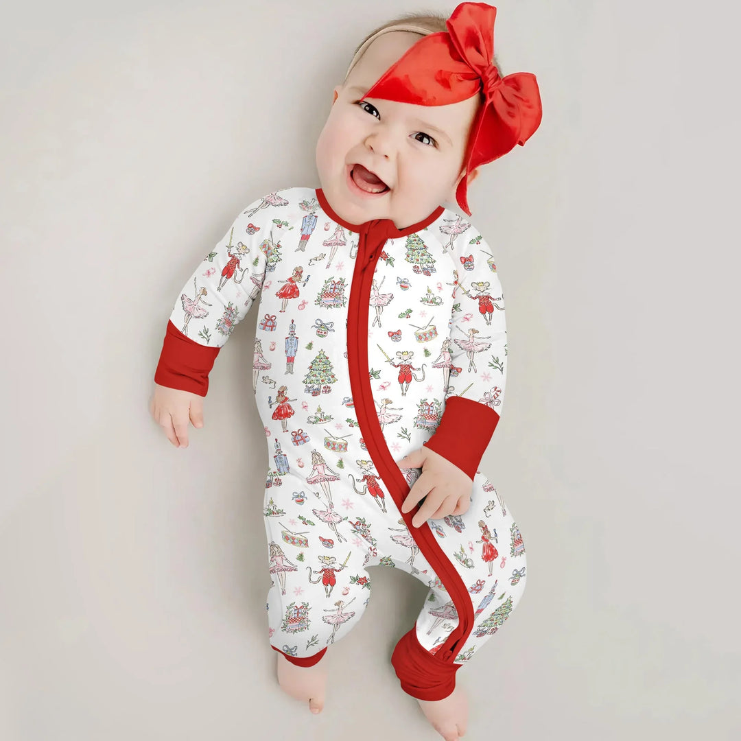 Sweet Nutcracker Holiday Matching Mom And Baby Convertible Zippy