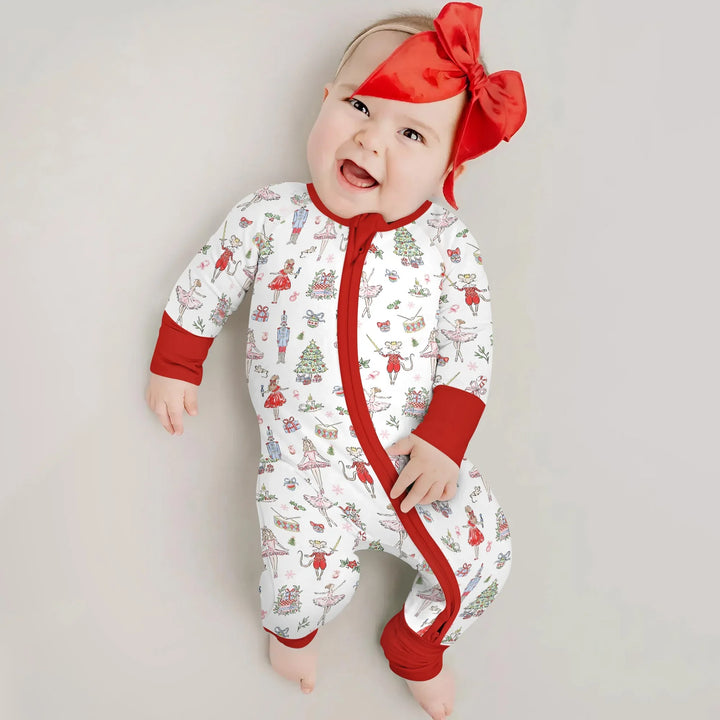 Sweet Nutcracker Holiday Matching Mom And Baby Convertible Zippy