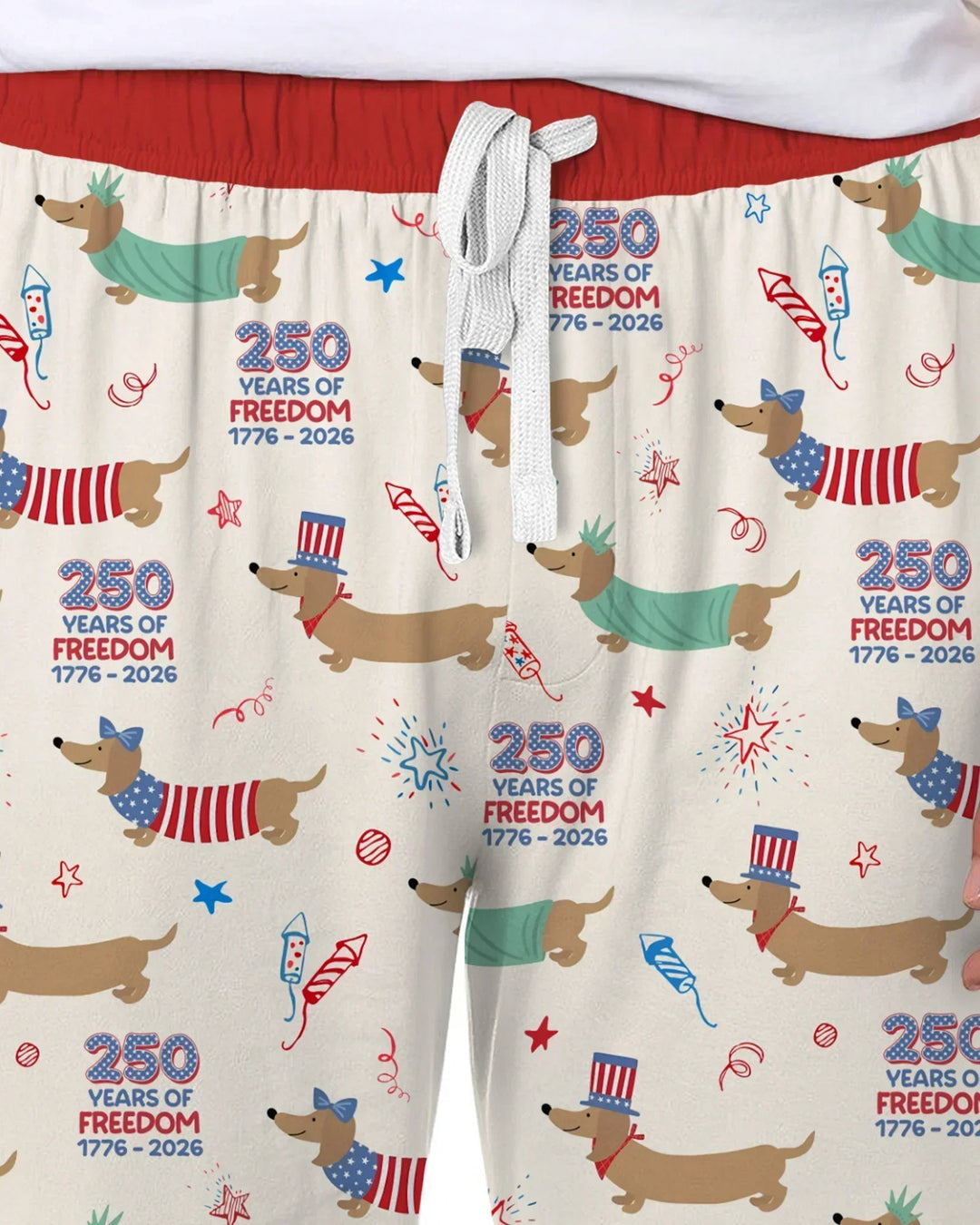 250 Years Of Freedom Bamboo Men's Pajama Set