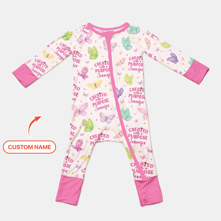Created With A Purpose Custom Name Convertible Zippy