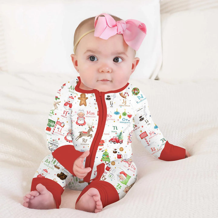 Christmas Alphabet Convertible Zippy