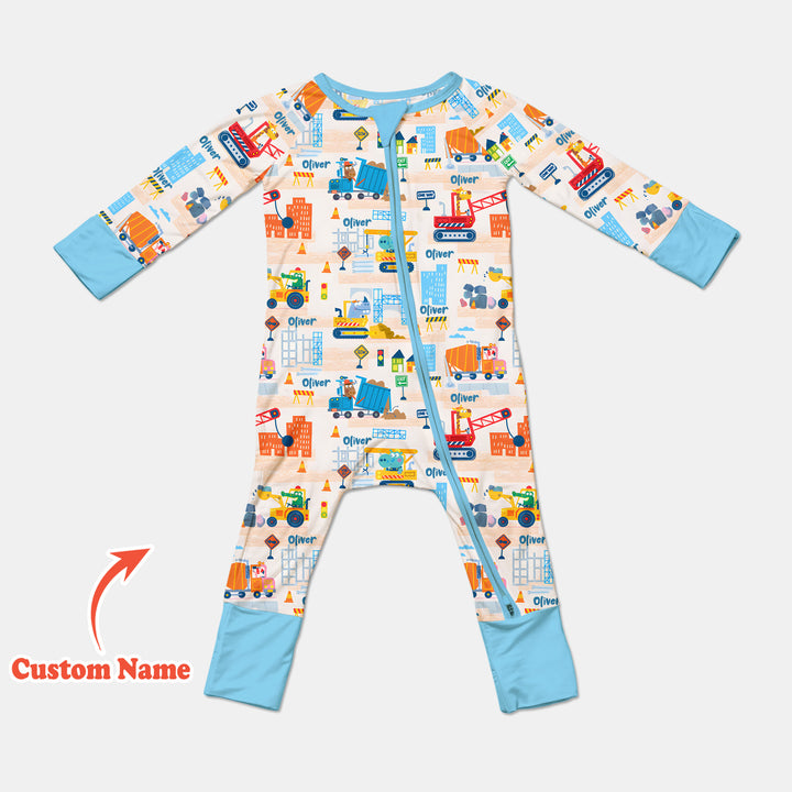 Little Builder Friends Custom Name Convertible Zippy