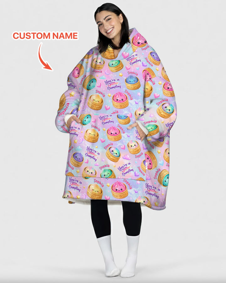 Plantilla de Sudadera Manta de Bambú Personalizada