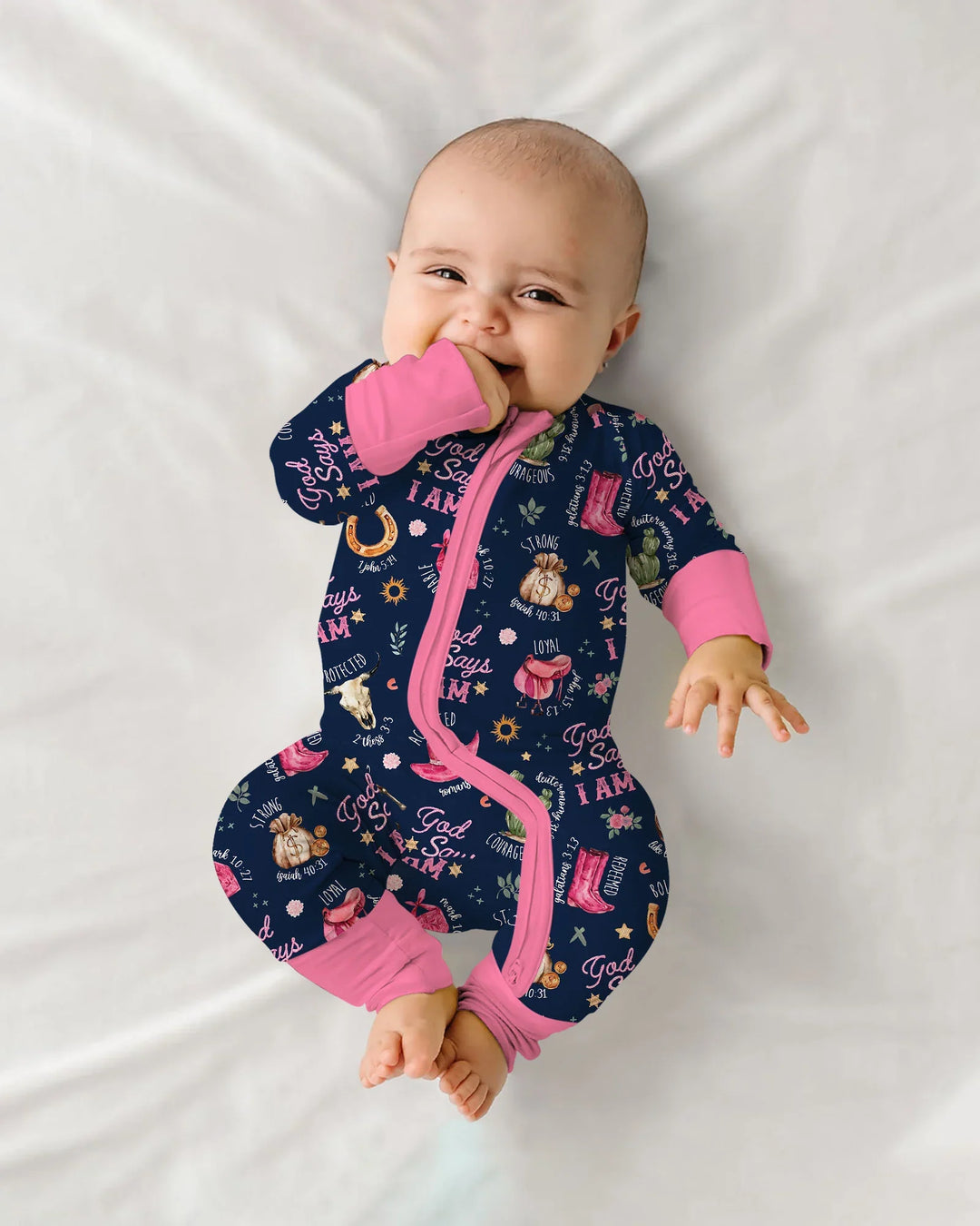Gerippte Babykleidung mit individuellem Foto - Weich &amp; Skizzenhaft
