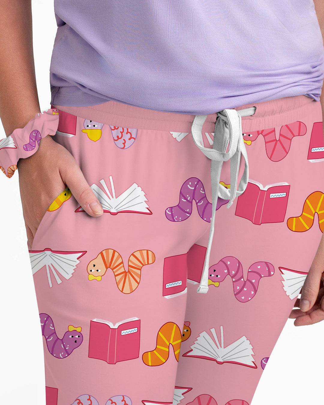 Bookworm Family Matching Bamboo Women Pajama Set