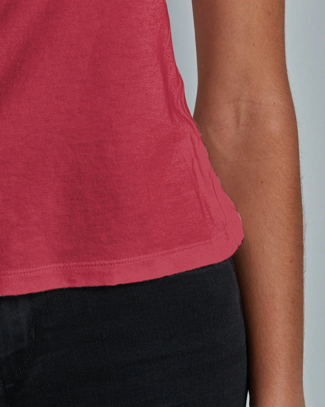 Solid Color Bamboo Women T-Shirt