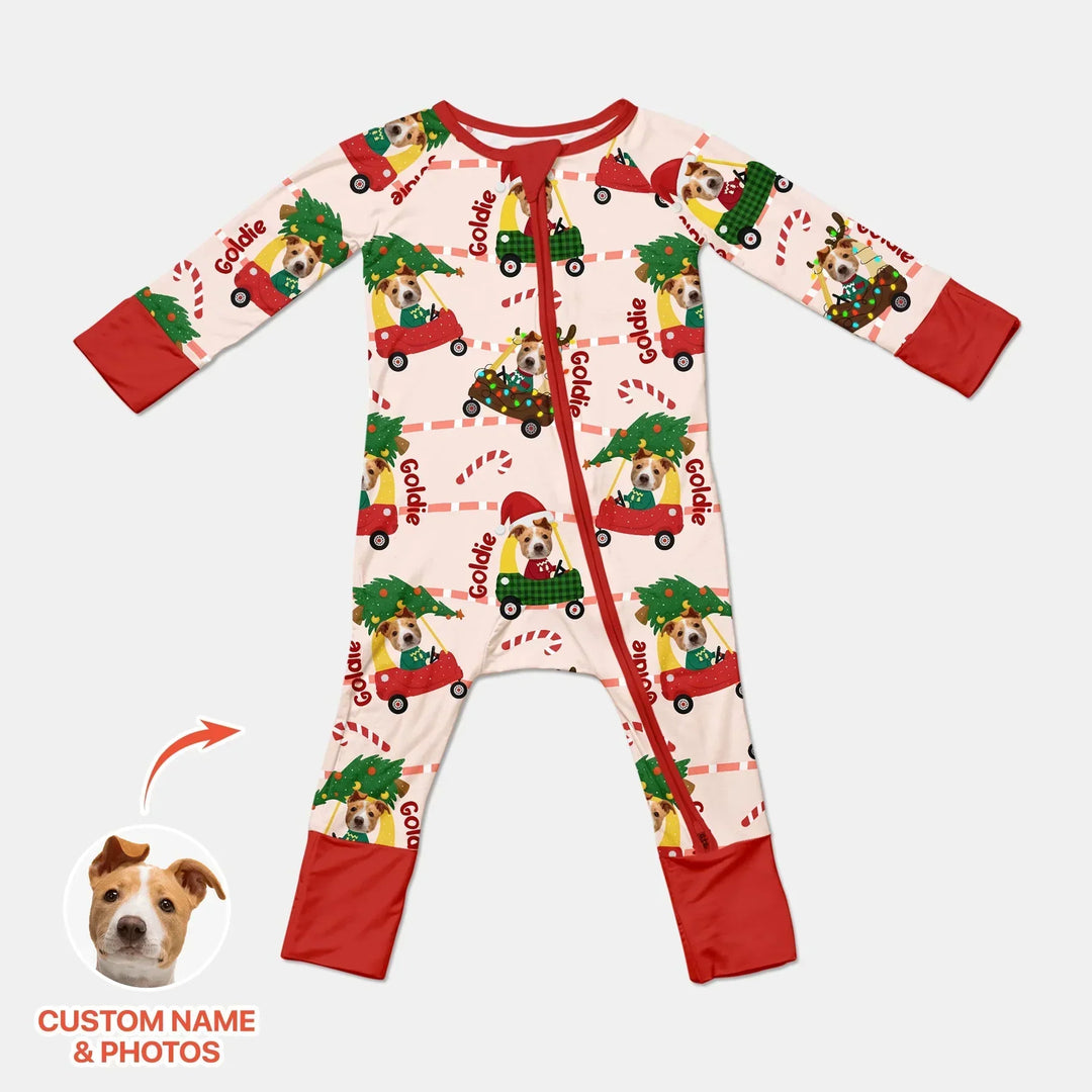 Gerippte Babykleidung mit individuellem Foto - Weich &amp; Skizzenhaft