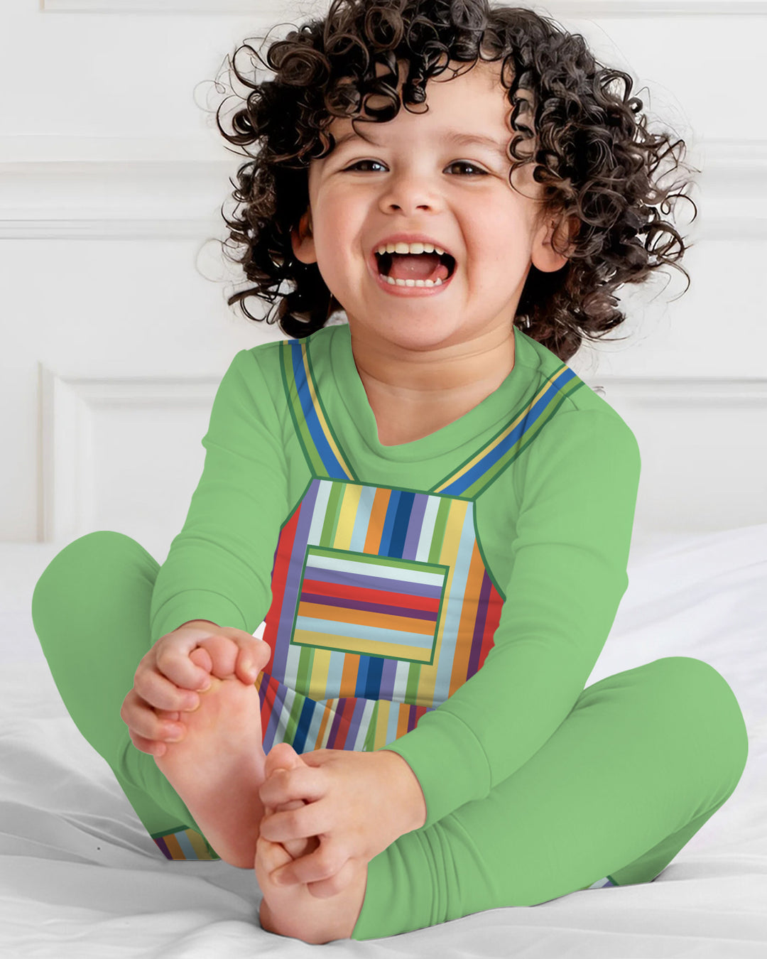 Tiny Little Chef Bamboo Two Piece Long Sleeve Pajama Set