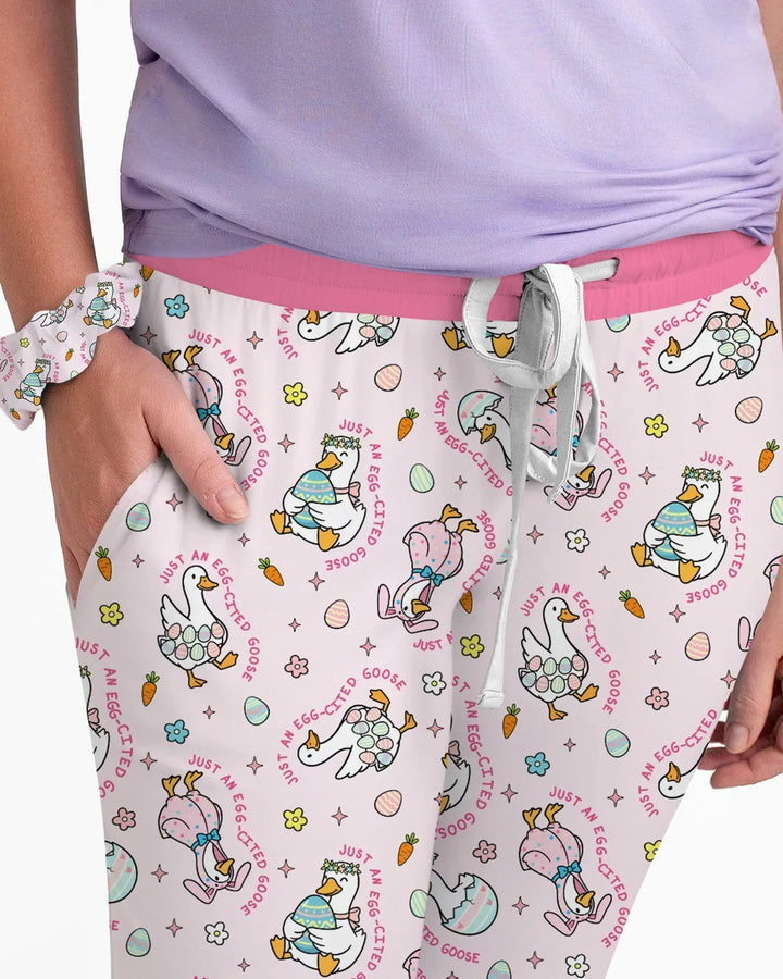 Easter Silly Goose Women Pajama Set