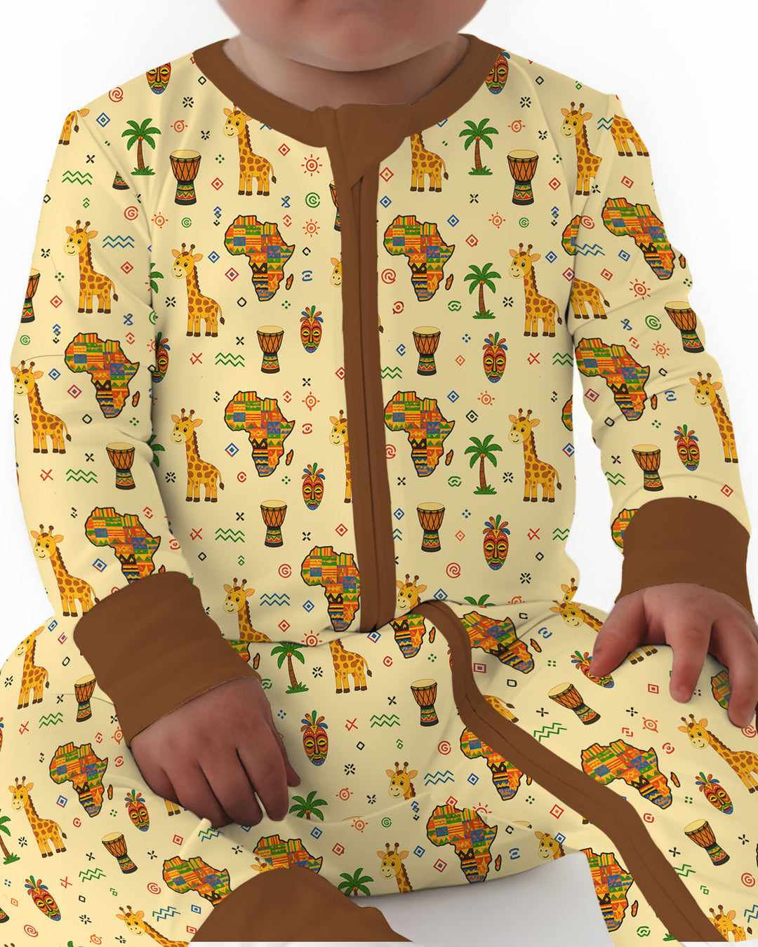 African Culture Bamboo Convertible Zippy