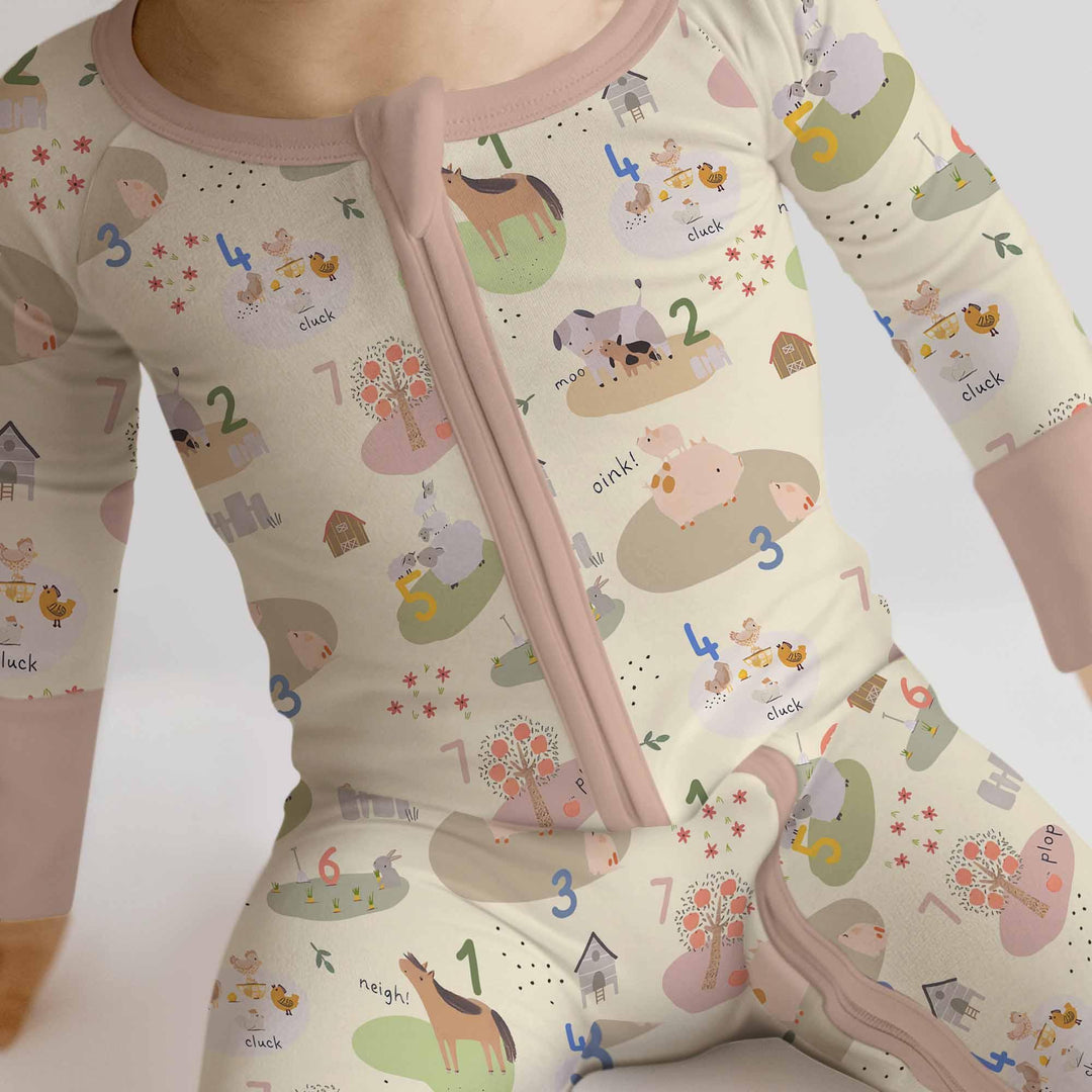 Farm Animal Counting Convertible Zippy