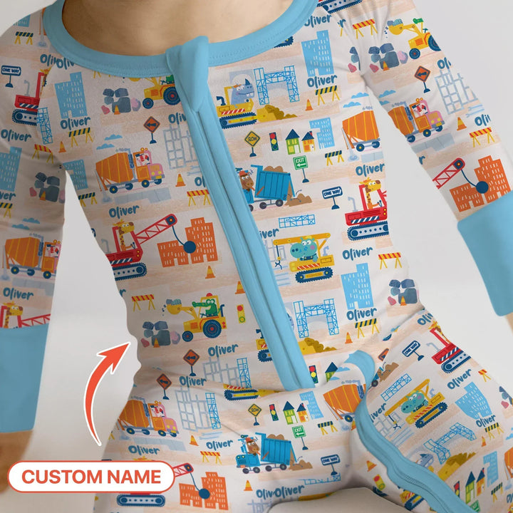 Little Builder Friends Custom Name Convertible Zippy