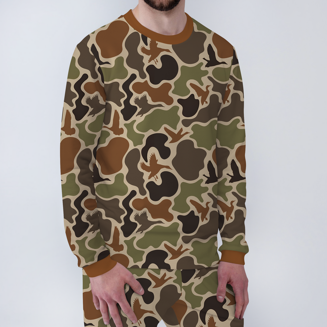 Mallard Hunting Men's Pajama Set