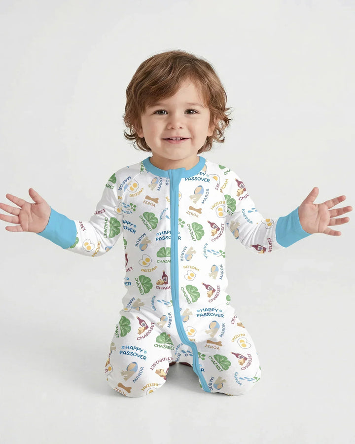 Happy Passover Matching Family Convertible Zippy