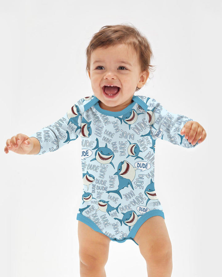 Gerippte Babykleidung mit individuellem Foto - Weich &amp; Skizzenhaft