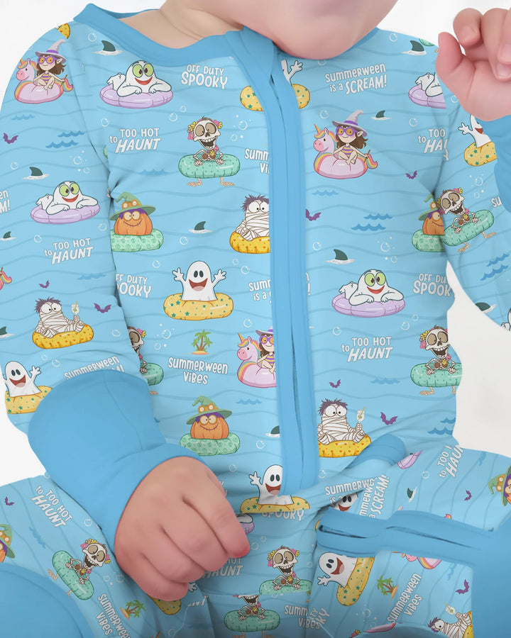 Summerween Cartoon Bamboo Convertible Zippy