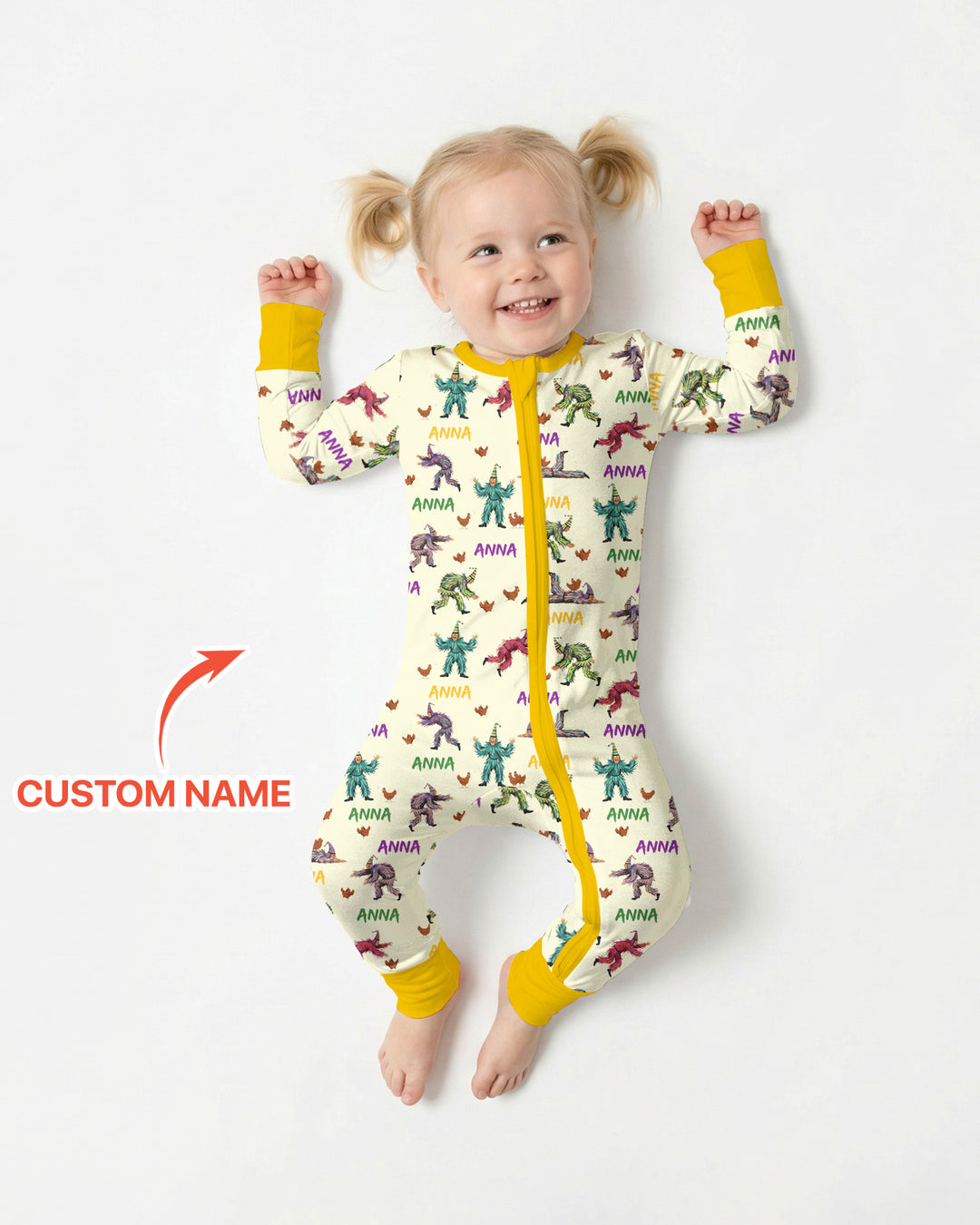 Gerippte Babykleidung mit individuellem Foto - Weich &amp; Skizzenhaft