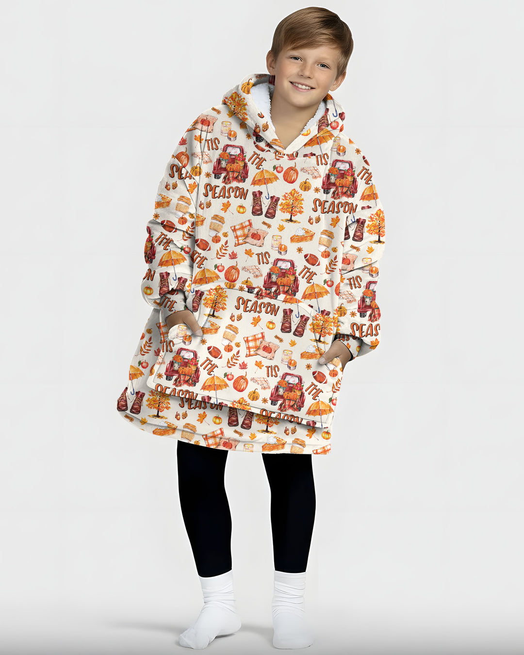 Plantilla de Sudadera Manta de Bambú Personalizada