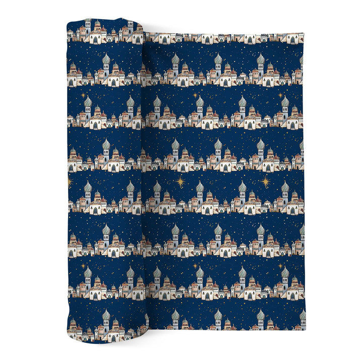 O Little Town of Bethlehem Swaddle Blanket