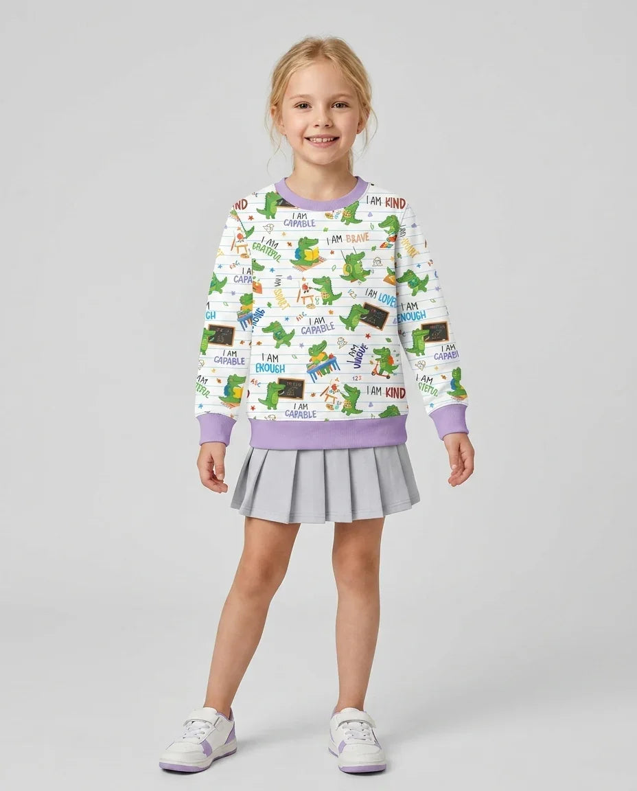 Brave Gator Days Bamboo Crewneck Sweatshirt