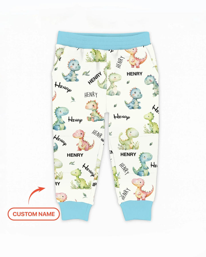 Dinosaur Custom Name Jogger