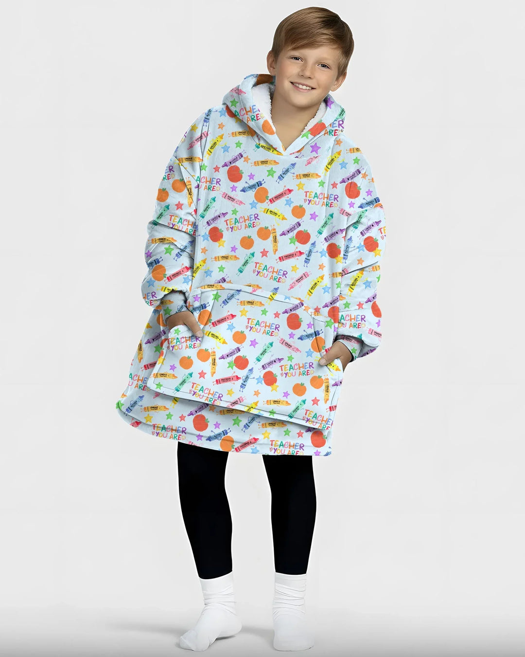 Teacher You Are Special Bamboo Blanket Hoodie