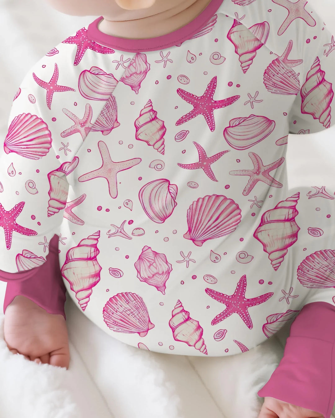 Coastal Charm Family Matching Bamboo Convertible Zippy