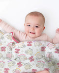 A Child Of God Girl Bamboo Blanket