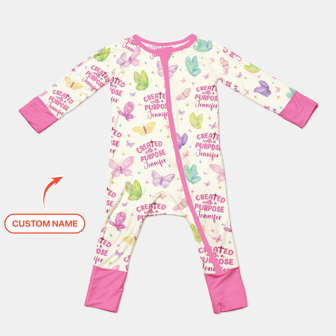 Created With A Purpose Custom Name Convertible Zippy