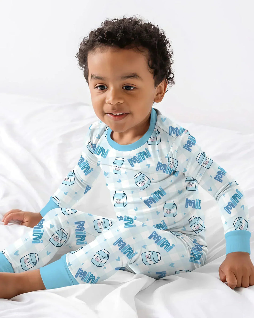 Mama & Mini Mother's Day 2026 Bamboo Two Piece Long Sleeve Pajama Set