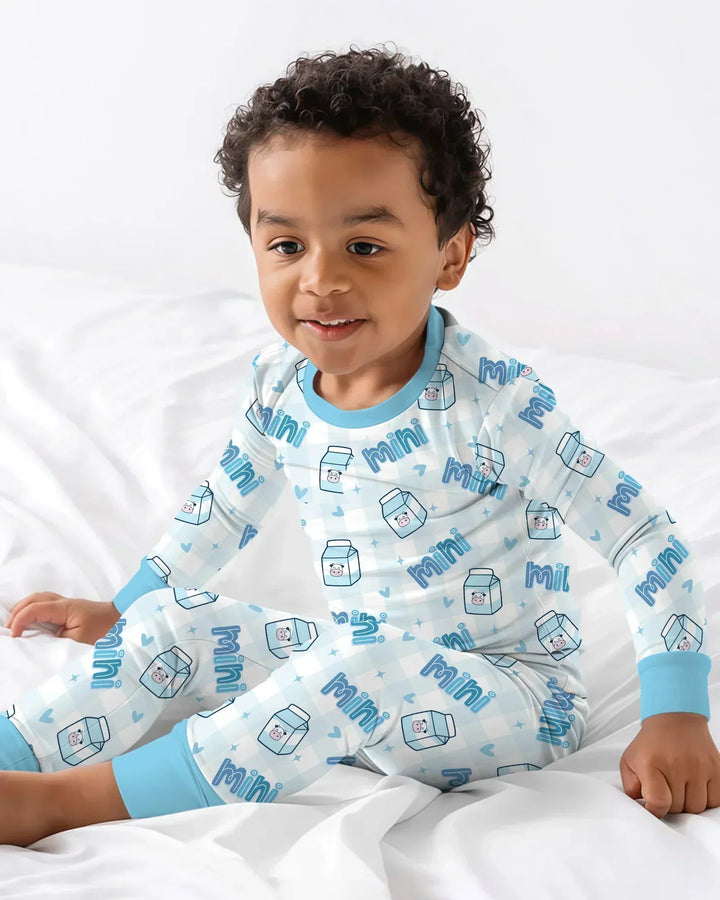 Mama & Mini Mother's Day 2026 Bamboo Two Piece Long Sleeve Pajama Set